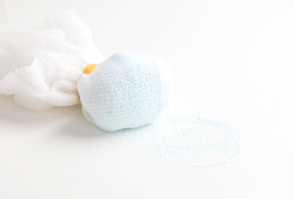 Sueded Buttercream Cake with Sprinkle Snowflakes | by Erin Gardner for TheCakeBlog.com #cake #winter #christmas #christmasdessert