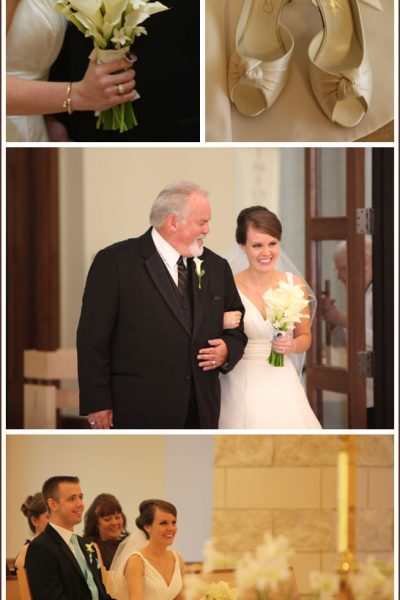 Real Wedding: Chocolate Brown & Tiffany Blue