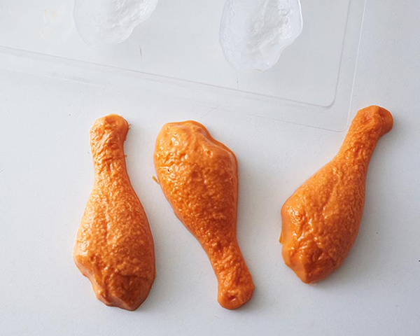 TV Dinner Cake - an easy and fun sheet cake for Father's Day and April Fools Day | by Cakegirls for TheCakeBlog.com