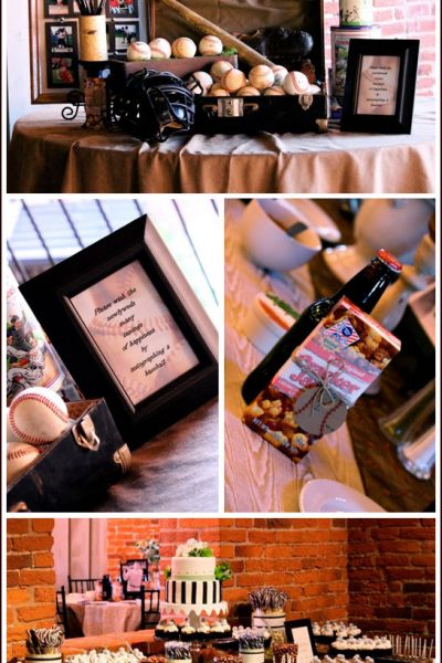 Real Party: Vintage Baseball Wedding