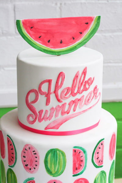 Watermelon Cake