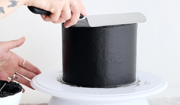Witch Cauldron Cake - how to make an amazing Halloween cauldron cake that looks like bubbling witches' brew | by Whitney DePaoli for TheCakeBlog.com